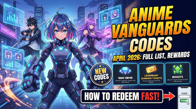Anime Vanguards Codes April 2026: Full List, Rewards & How to Redeem Fast