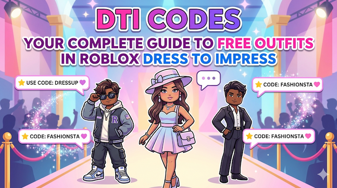 DTI Codes: Your Complete Guide to Free Outfits in Roblox Dress to Impress