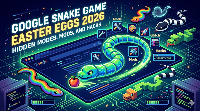 Google Snake Game Easter Eggs 2026: Hidden Modes, Mods, and Hacks