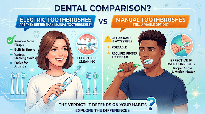 Are Electric Toothbrushes Better Than Manual Toothbrushes?
