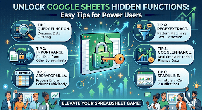 Unlock Google Sheets Hidden Functions: Easy Tips for Power Users