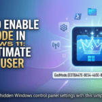 How to Enable God Mode in Windows 11?