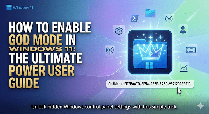 How to Enable God Mode in Windows 11?